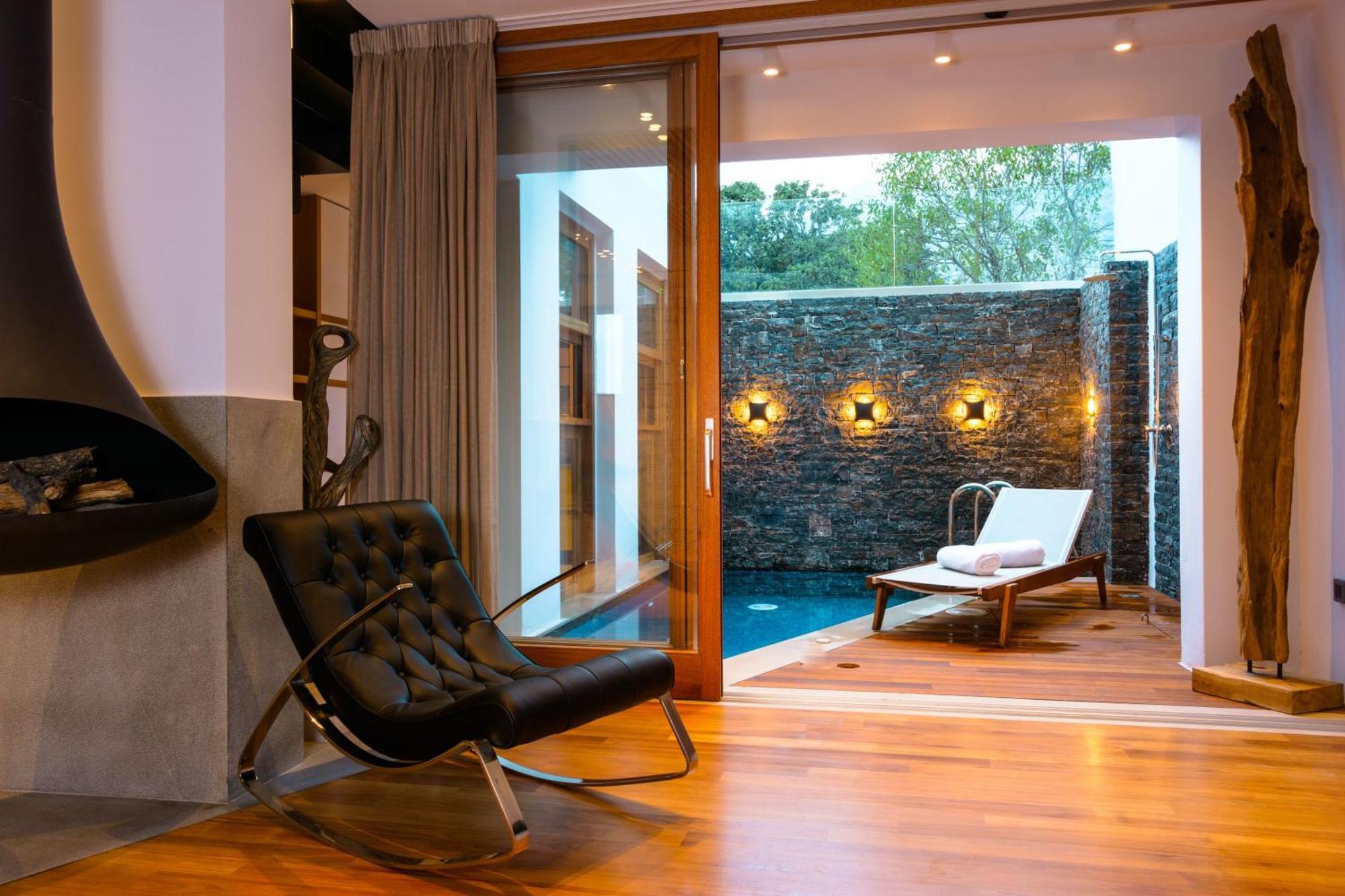 Вилла Casa Di Plaka Элунда Экстерьер фото